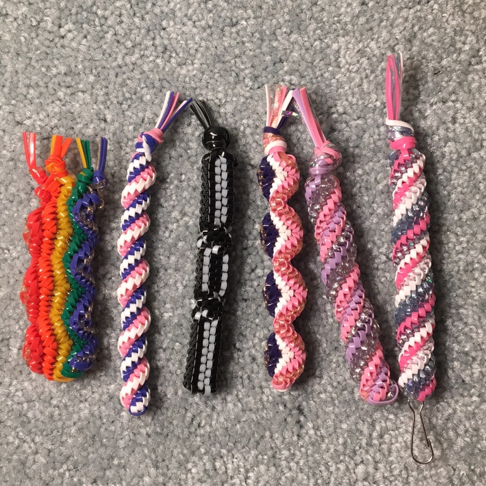 Made To Order Boondoggle / Gimp Keychains <3